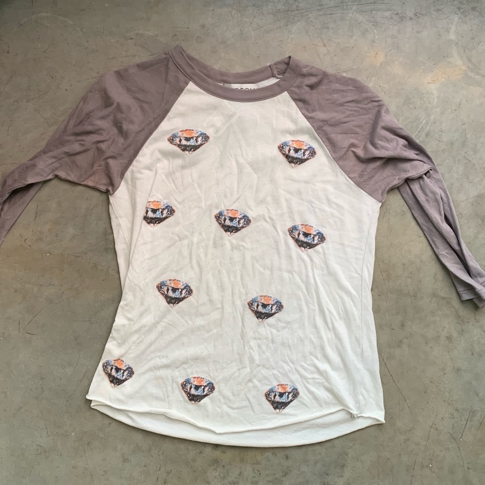 WILDFOX diamond printed Tee 💎